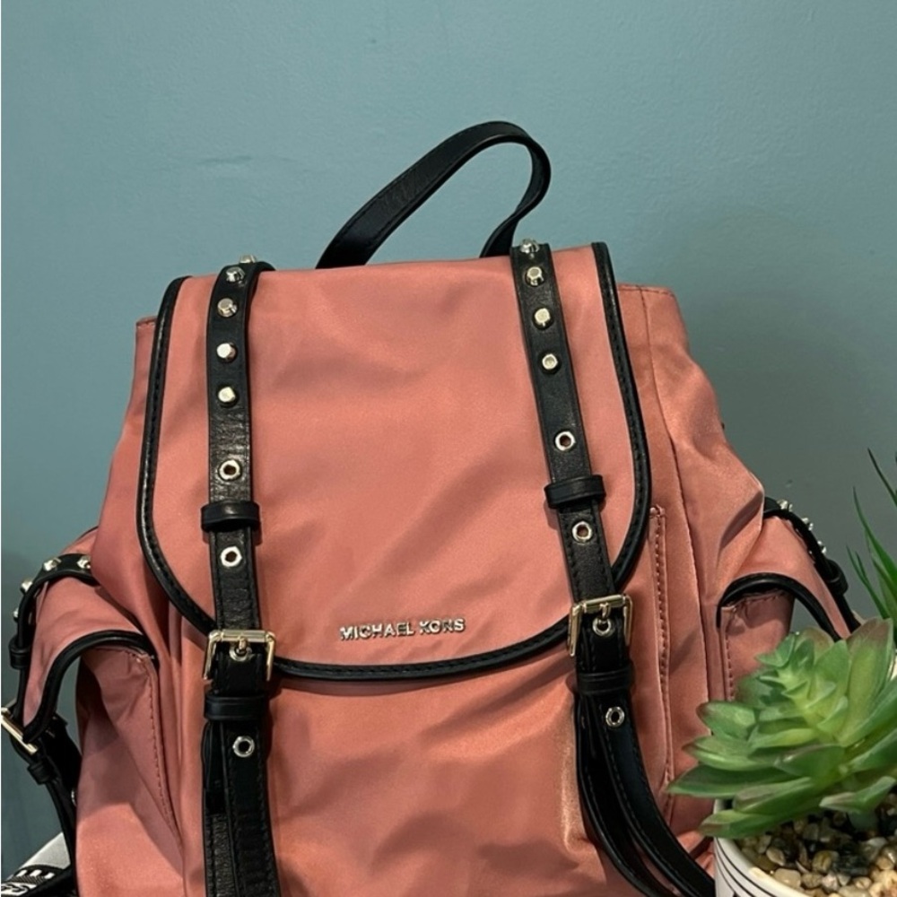 Michael Kors Pink Backpack